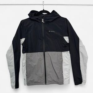 Columbia Two-Tone Black and Gray Jacket